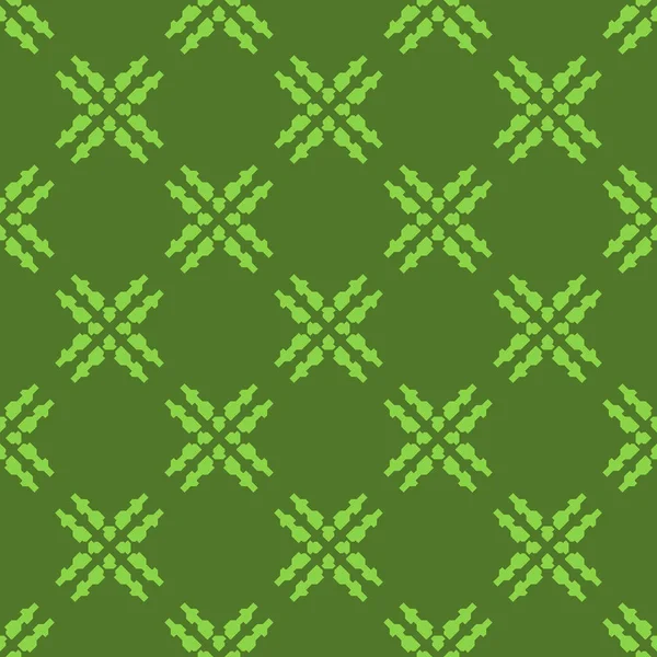Lime Abstrakt Mönster Grön Bakgrund Randig Texturerat Geometriska Sömlösa Mönster — Stock vektor