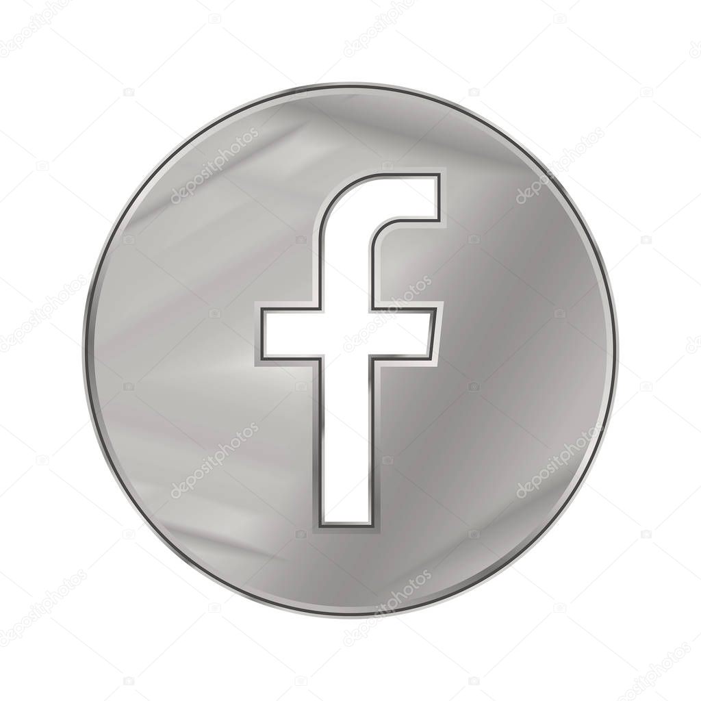 Letter F Icon Social Media Icon Facebook Logo Vector Illustration Premium Vector In Adobe Illustrator Ai Ai Format Encapsulated Postscript Eps Eps Format