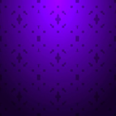 Indigo soyut desen çizgili mor zemin üzerine geometrik seamless modeli dokulu