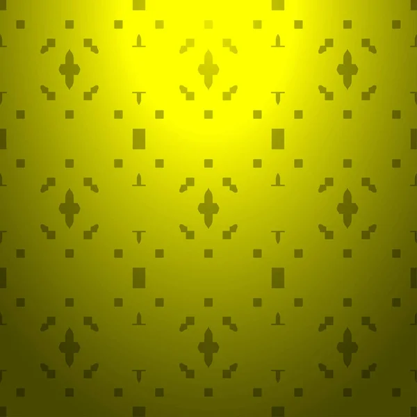 Żółte Tło Pasiasty Teksturowanej Tło Wzór Geometryczny — Wektor stockowy