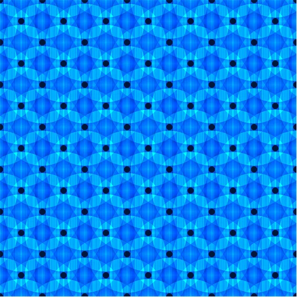 Luzes Azuis Forma Geométrica Abstrata Fundo Escuro —  Vetores de Stock