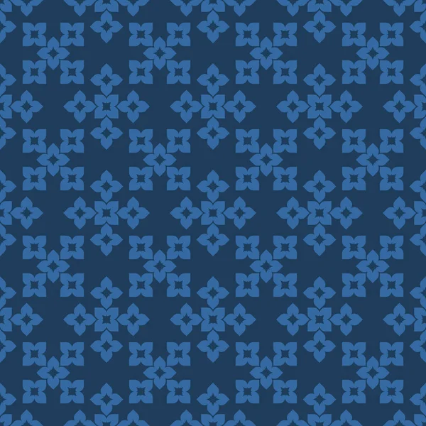 Fondo Abstracto Azul Patrón Geométrico Sin Costuras Con Textura Rayas — Vector de stock