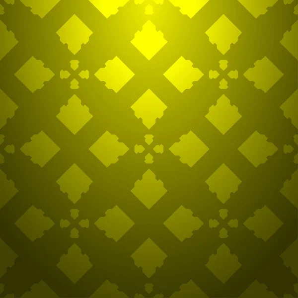 Modèle Géométrique Abstrait Jaune Motif Géométrique Abstrait Fond Dégradé — Image vectorielle