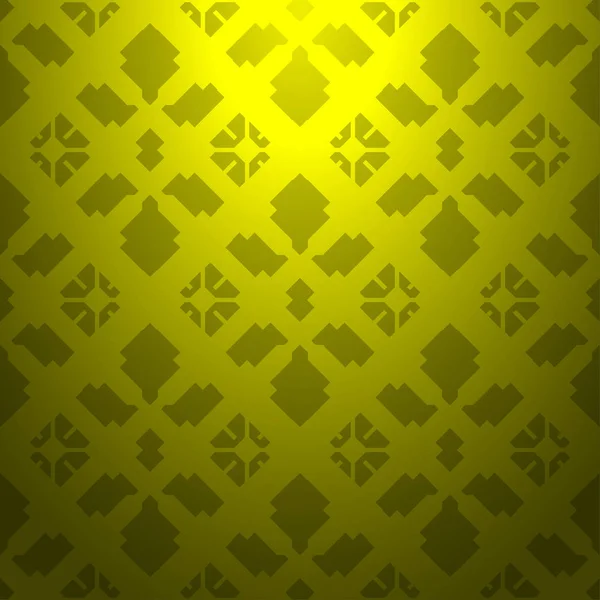 Желтый Абстрактный Геометрический Узор Абстрактный Геометрический Фон — стоковый вектор