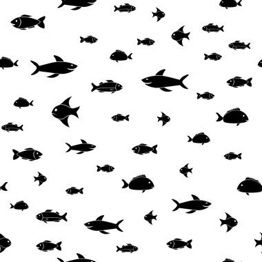 Balık Dikişsiz desen arka plan