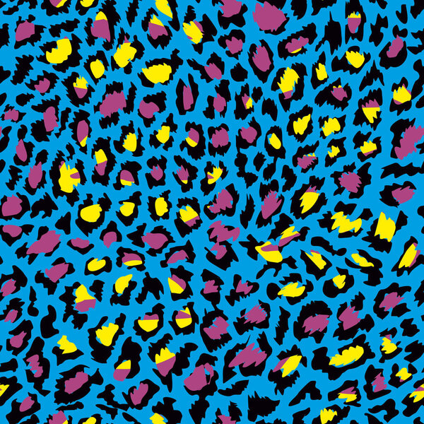 pattern design of fantasy animal print vector