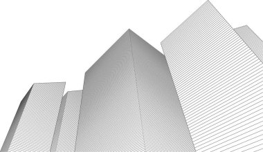 soyut mimari duvar kağıdı, dijital arkaplan