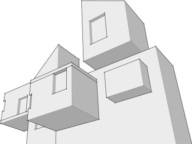 3D mimari sanat, dijital duvar kağıdı