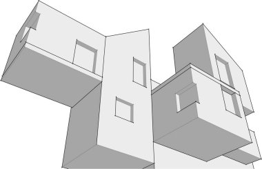 3D mimari sanat, dijital duvar kağıdı