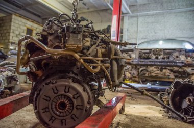 Motor kapanıyor.