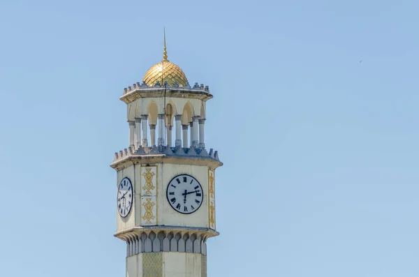 Chachi Tower Batumi Georgia Clock Tower Building Close Blue Sky — Stock Photo, Image