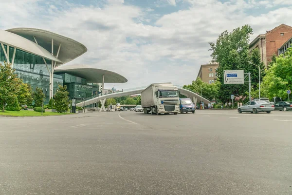 Tbilissi Géorgie Juin 2019 Salle Des Services État Tbilissi Maison — Photo