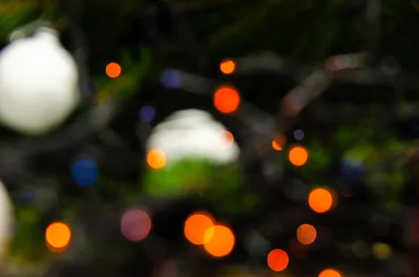 Hermoso Fondo Abstracto Navidad Desenfoque Luz Creando Bokeh Agradable Rojo —  Fotos de Stock