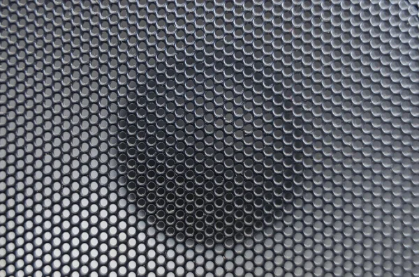 Audio Speaker Grill Metal Texture — Stock Photo, Image