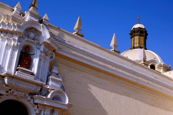 Lima Perú Abril 2018 Detalle Arquitectónico Iglesia Santuario Nuestra Señora —  Fotos de Stock