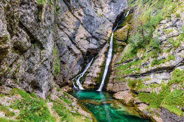 Şelale Savica - Slovenya, Bohinj gölü, Triglav milli Parkı doğal cazibe