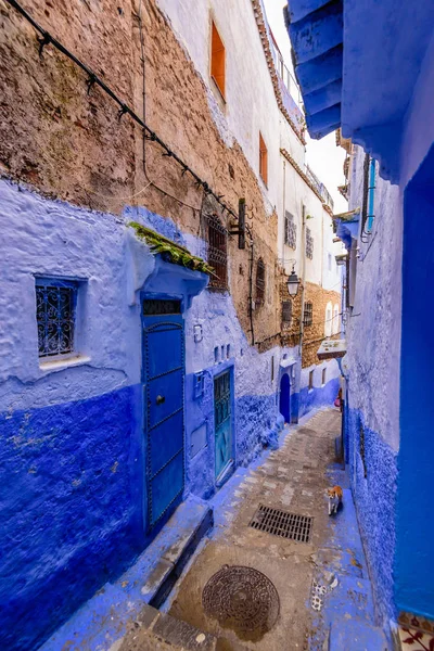 Chefchaouen Marocco Dicembre 2018 Visita Del Marocco Bella Medina Blu — Foto Stock