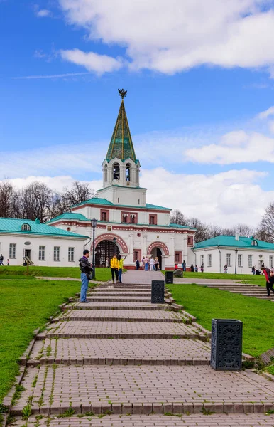 Moscow Russia April 2018 Sightseeing Moscow Kolomenskoye Museum Reserve — Stock Photo, Image