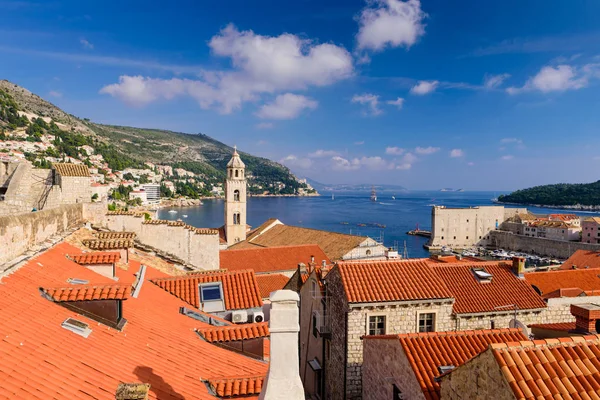 Dubrovnik Cidade Velha Destino Turístico Popular Croácia — Fotografia de Stock