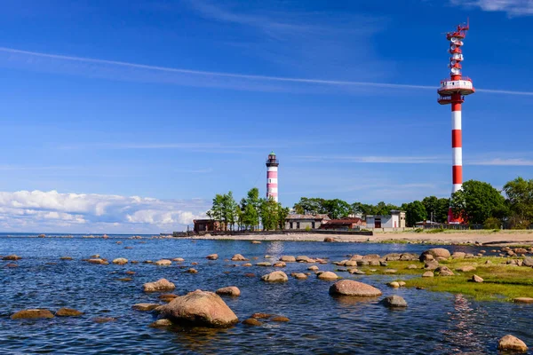 Côte Pittoresque Golfe Finlande Belle Vue Été Sur Côte Mer — Photo