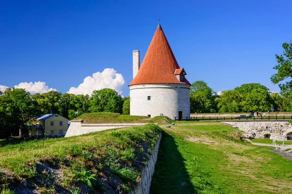 Kuressaare Ostrov Saaremaa Estonsko Července 2018 Prohlídka Estonska Letní Pohled — Stock fotografie
