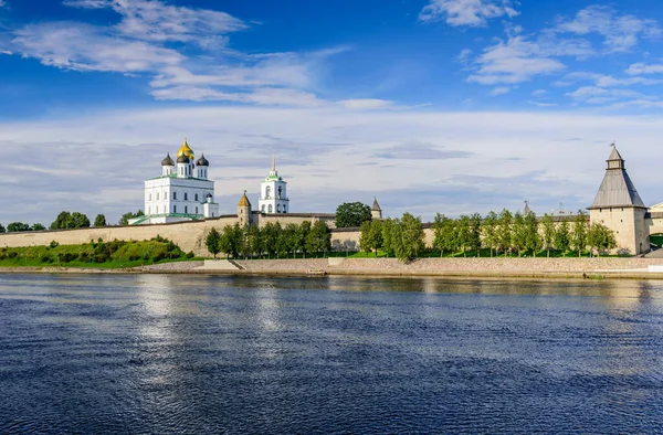 Ancient Kremlin Pskov Summer Sunny Day Russia — Stock Photo, Image