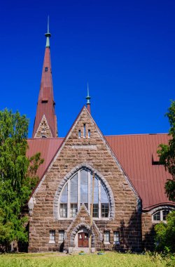 St. Mary Magdalene Kilisesi - Primorsk kasabasındaki eski Finlandiya Kilisesi, Leningradskaya oblast, Rusya