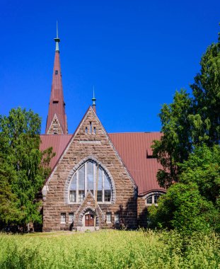 St. Mary Magdalene Kilisesi - Primorsk kasabasındaki eski Finlandiya Kilisesi, Leningradskaya oblast, Rusya