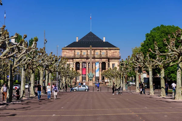 Strasbourg Alsace France May 2019 Sightseeing Strasbourg Monument Marshal Leclerc — Stock Photo, Image