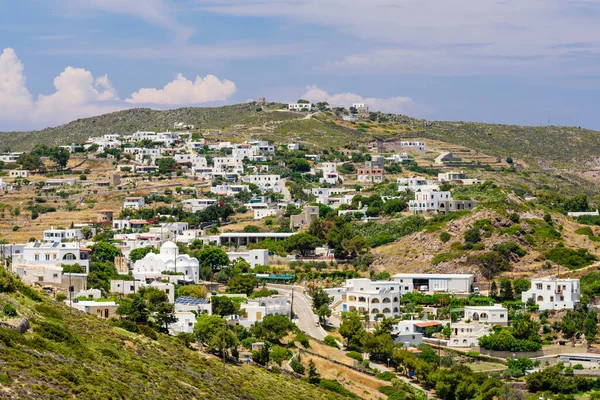 Kambos Pueblo Pueblo Tradicional Isla Patmos Grecia — Foto de Stock