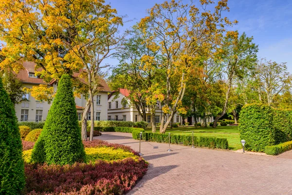 Parque Oliwa Hermoso Parque Ciudad Una Atracción Turística Popular Gdansk — Foto de Stock