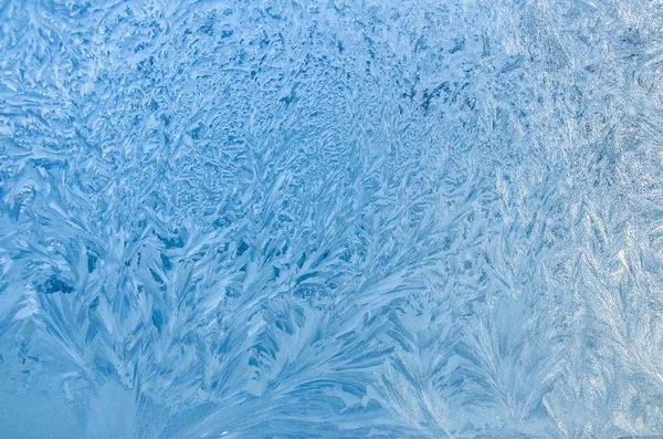 冰光亮霜模式窗口 — 图库照片
