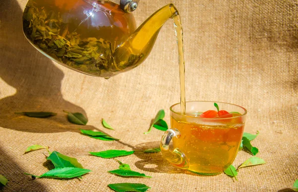 Healthy herbal tea for good health.