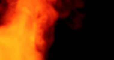 Dijital Render Ateş Gerçekçi Arkaplan