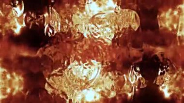 Elektrikli Turuncu Video Kalıbı