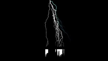 Dijital Renklendirme Vuruşu Elektrik Şarj Videosu