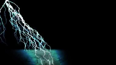 Dijital Renklendirme Vuruşu Elektrik Şarj Videosu