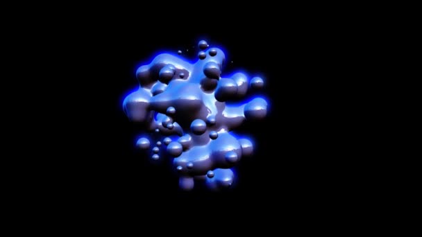 Numérique Render Abstract Cell Division — Video