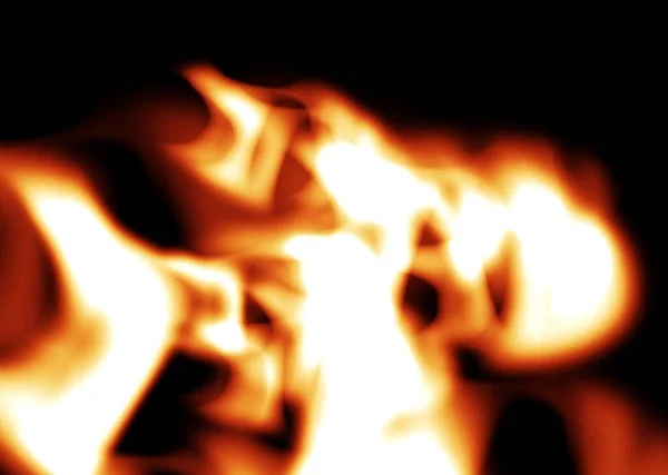 デジタルレンダリング Realistic Fire Burning背景 — ストック写真