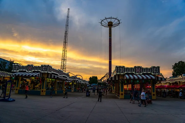 Jackson Township New Jersey Usa Scenic View Six Flags Great — Stock Photo, Image