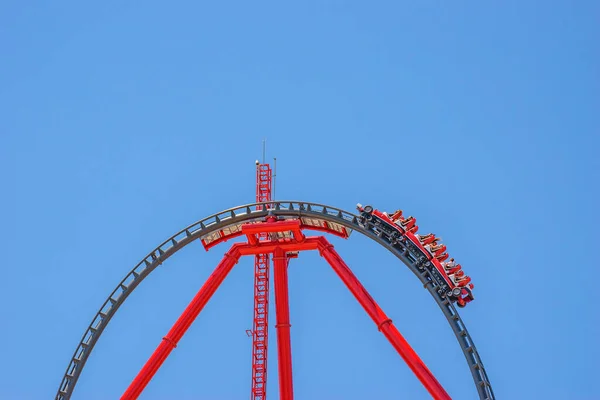 Scenic View Europe Newest Theme Park Ferrari Land Part Portaventura — Stock Photo, Image