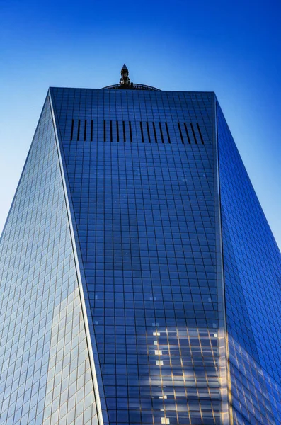 Panoramic View New York City Buildings Skyscrapers — Stock Photo, Image