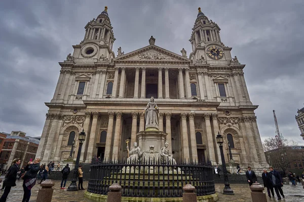 Paul Katedrali Ngiltere Deki Londra Şehri Ngiltere Ngiltere Ngiltere Eski — Stok fotoğraf