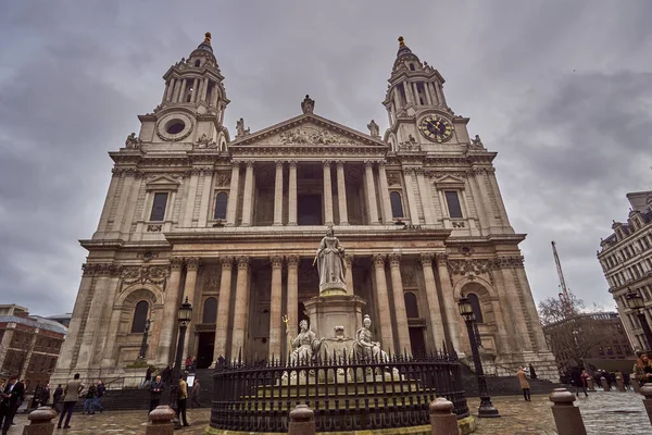 Paul Katedrali Ngiltere Deki Londra Şehri Ngiltere Ngiltere Ngiltere Eski — Stok fotoğraf