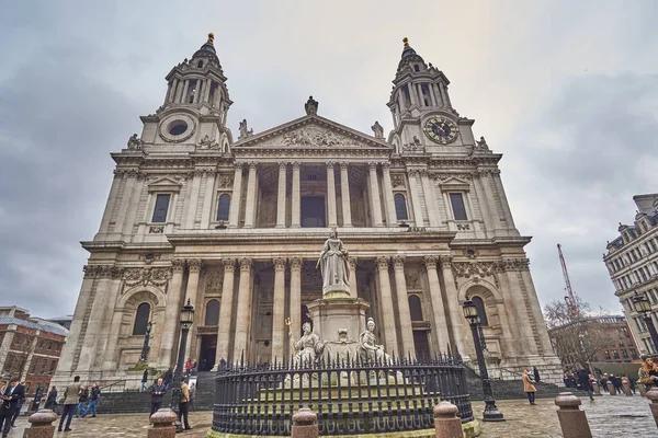 Paul Katedrali Ngiltere Deki Londra Şehri Ngiltere Ngiltere Ngiltere Eski — Stok fotoğraf