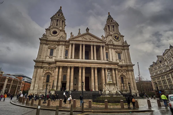 Paul Cathedral London City Urban View United Kingdom Church Old — Stock Photo, Image