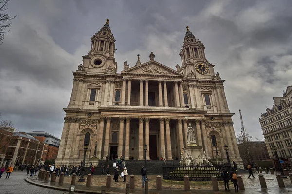 Catedral San Pablo Ciudad Londres Reino Unido Vista Urbana Reino — Foto de Stock