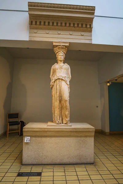 Galerias Parthenon Elgin Marbles British Museum Londres Inglaterra Reino Unido — Fotografia de Stock