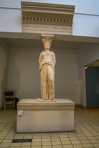 Galerias Parthenon Elgin Marbles British Museum Londres Inglaterra Reino Unido — Fotografia de Stock