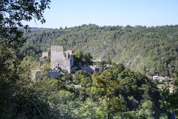 Ruínas Castelo Corntejn — Fotografia de Stock